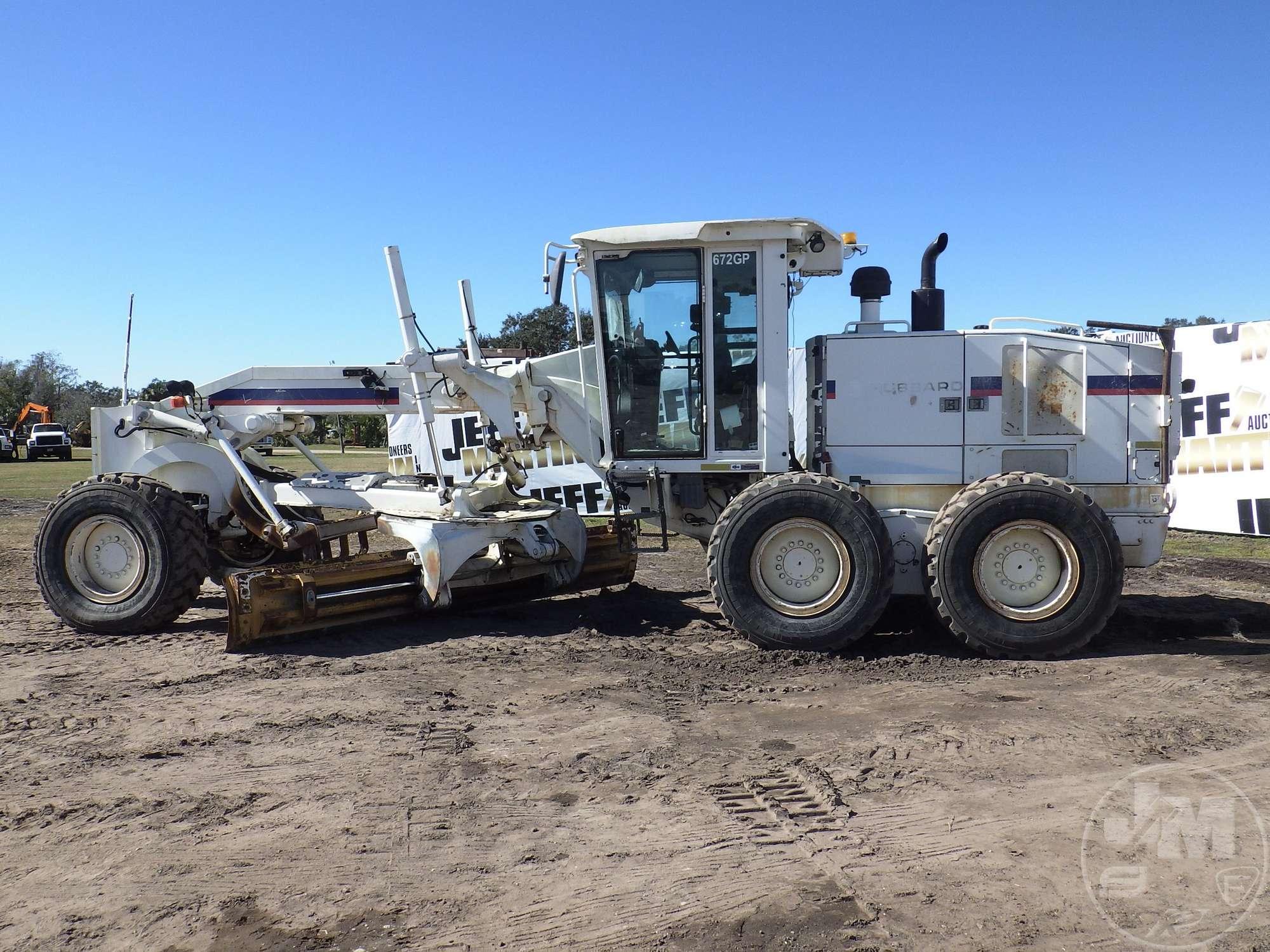 2009 DEERE 672GP MOTORGRADER SN: DW672GP625646