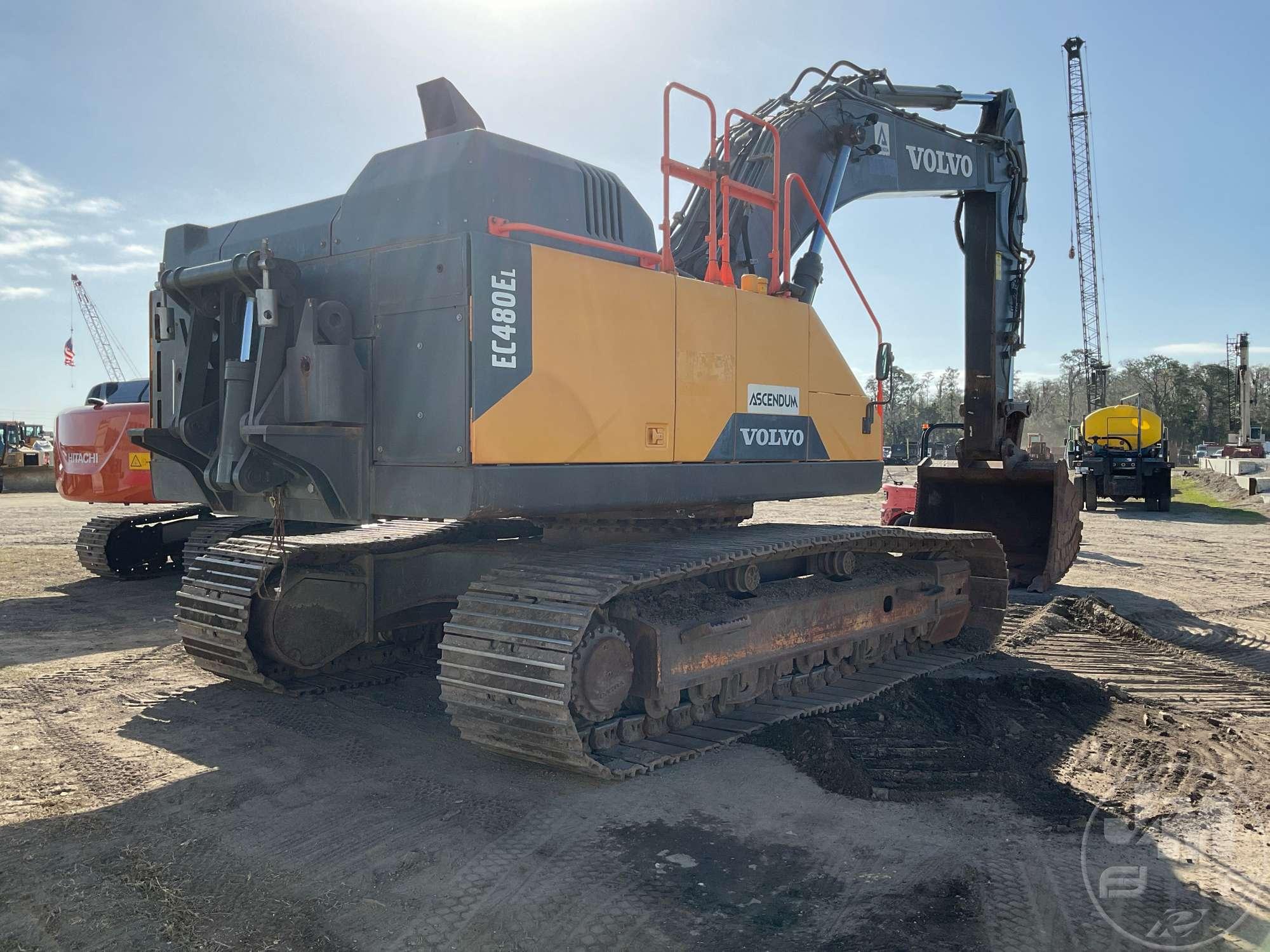 2018 VOLVO EC480EL HYDRAULIC EXCAVATOR SN: VCEC480E00310925