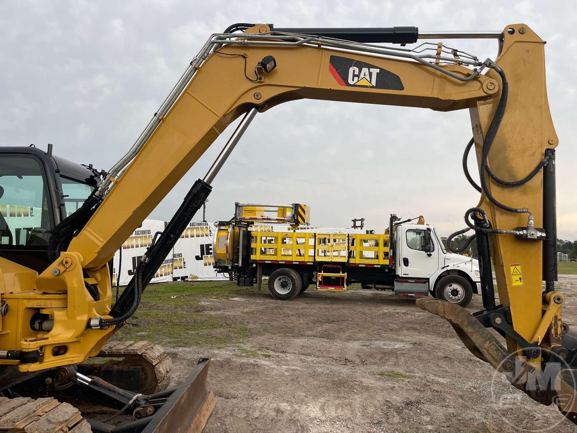 2017 CATERPILLAR 308E2 MINI EXCAVATOR SN: FJX07949