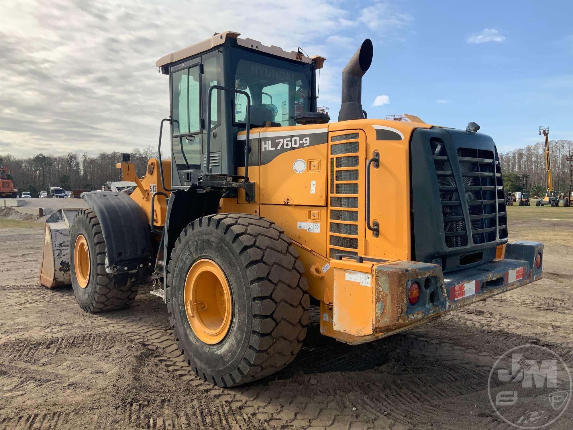 2011 HYUNDAI HL760-9 WHEEL LOADER SN: 0000233