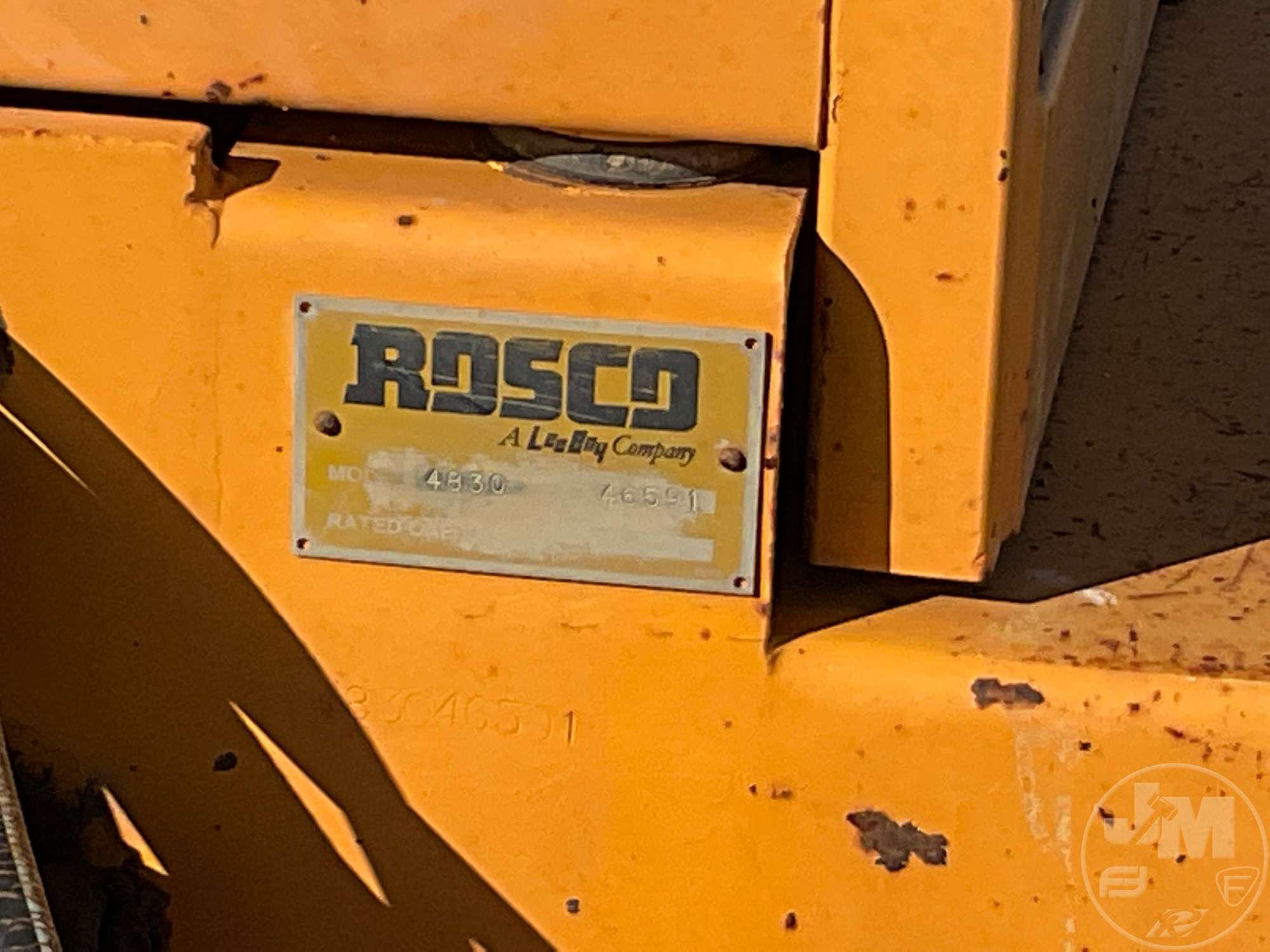 2006 ROSCO 4830 SN: 46591 SWEEPER