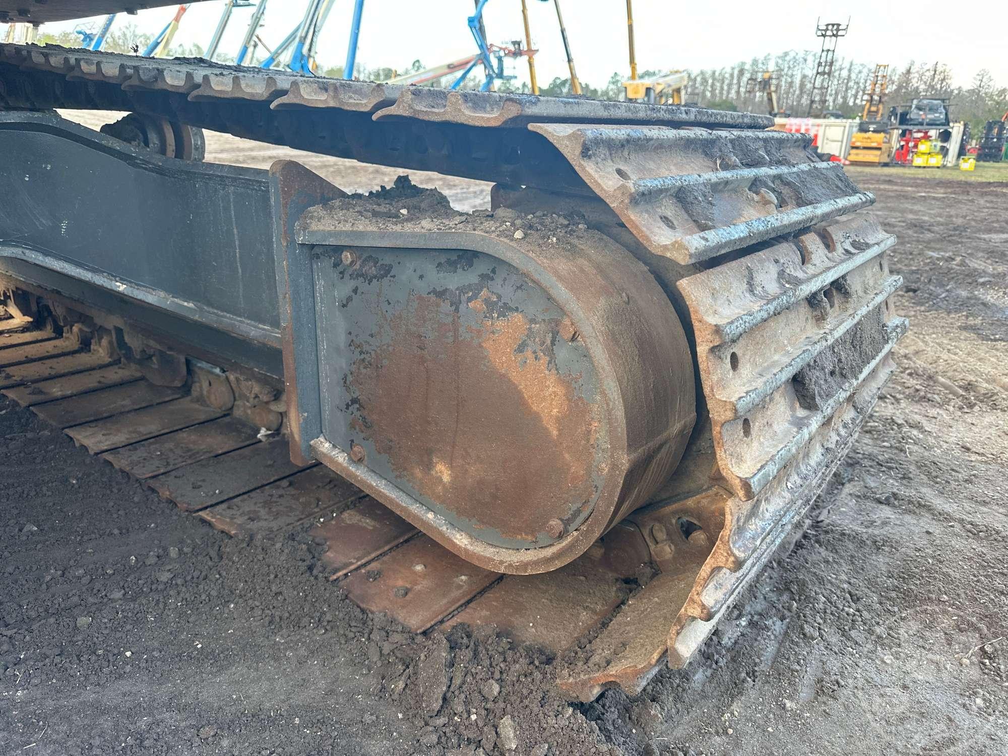 CASE CX145D HYDRAULIC EXCAVATOR SN: DCHI45R7NNE7E5528