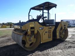 2019 CATERPILLAR CB13 TANDEM VIBRATORY ROLLER SN: CAT0CB13TPWP00214