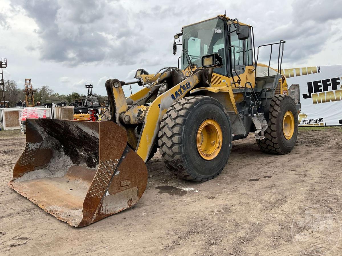 2013 KOMATSU WA380-7 WHEEL LOADER SN: A64350