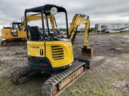 2019 YANMAR VIO35 MINI EXCAVATOR SN: AJ358