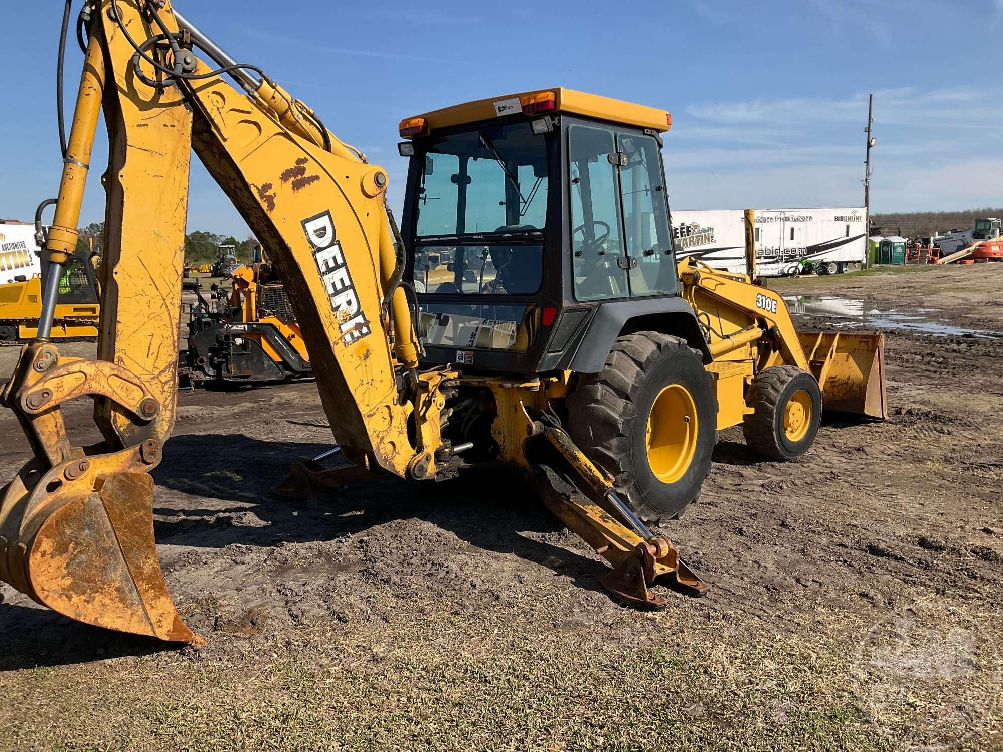 1999 DEERE 310E 4X4 LOADER BACKHOE SN: T0310EX850770