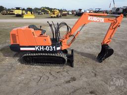 KUBOTA KH-31 MINI EXCAVATOR SN: 10561