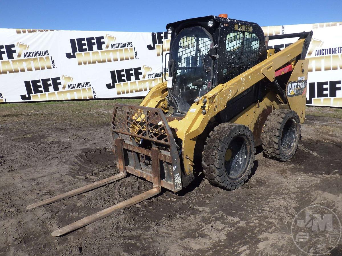 2019 CATERPILLAR 272D2 SKID STEER SN: CAT0272DVBL201258 CAB