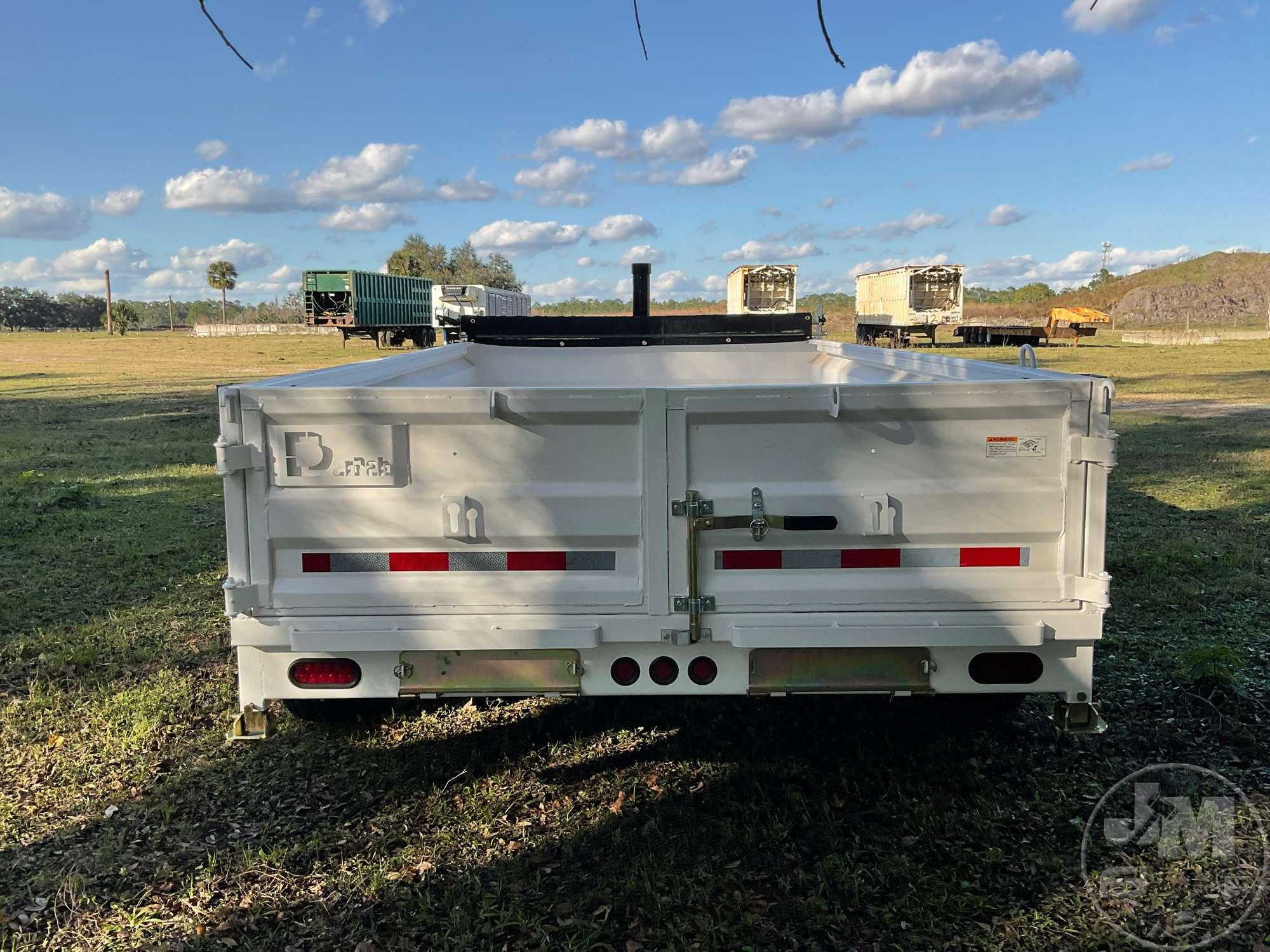 2023 DARPAH LLC 83DC DUMP TRAILER 7'X14' VIN: 7M6AA1424PA000047