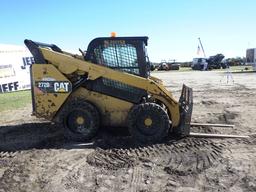 2019 CATERPILLAR 272D2 SKID STEER SN: CAT0272DVBL201258 CAB