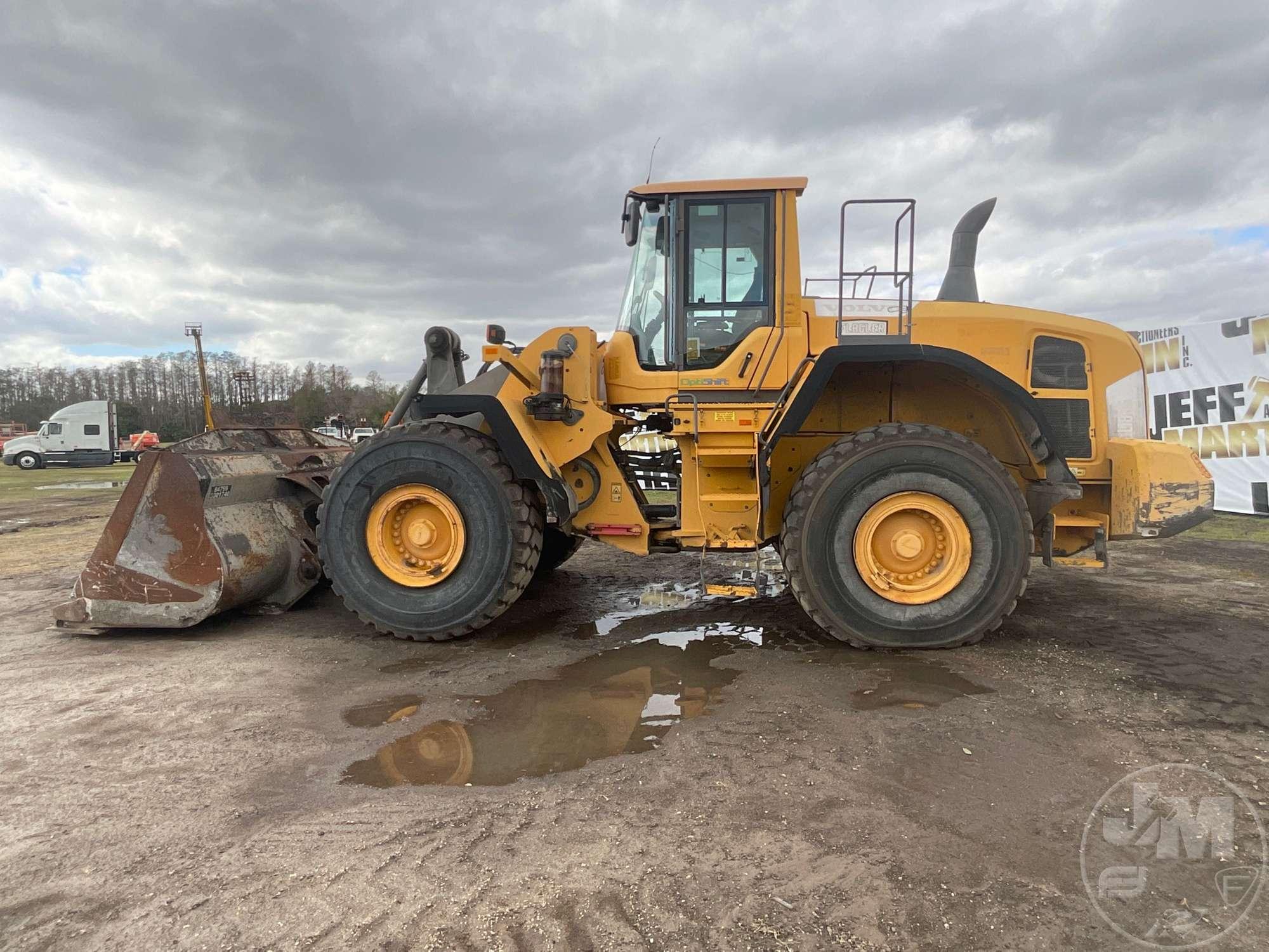 2013 VOLVO L180G WHEEL LOADER SN: L180GL00019534