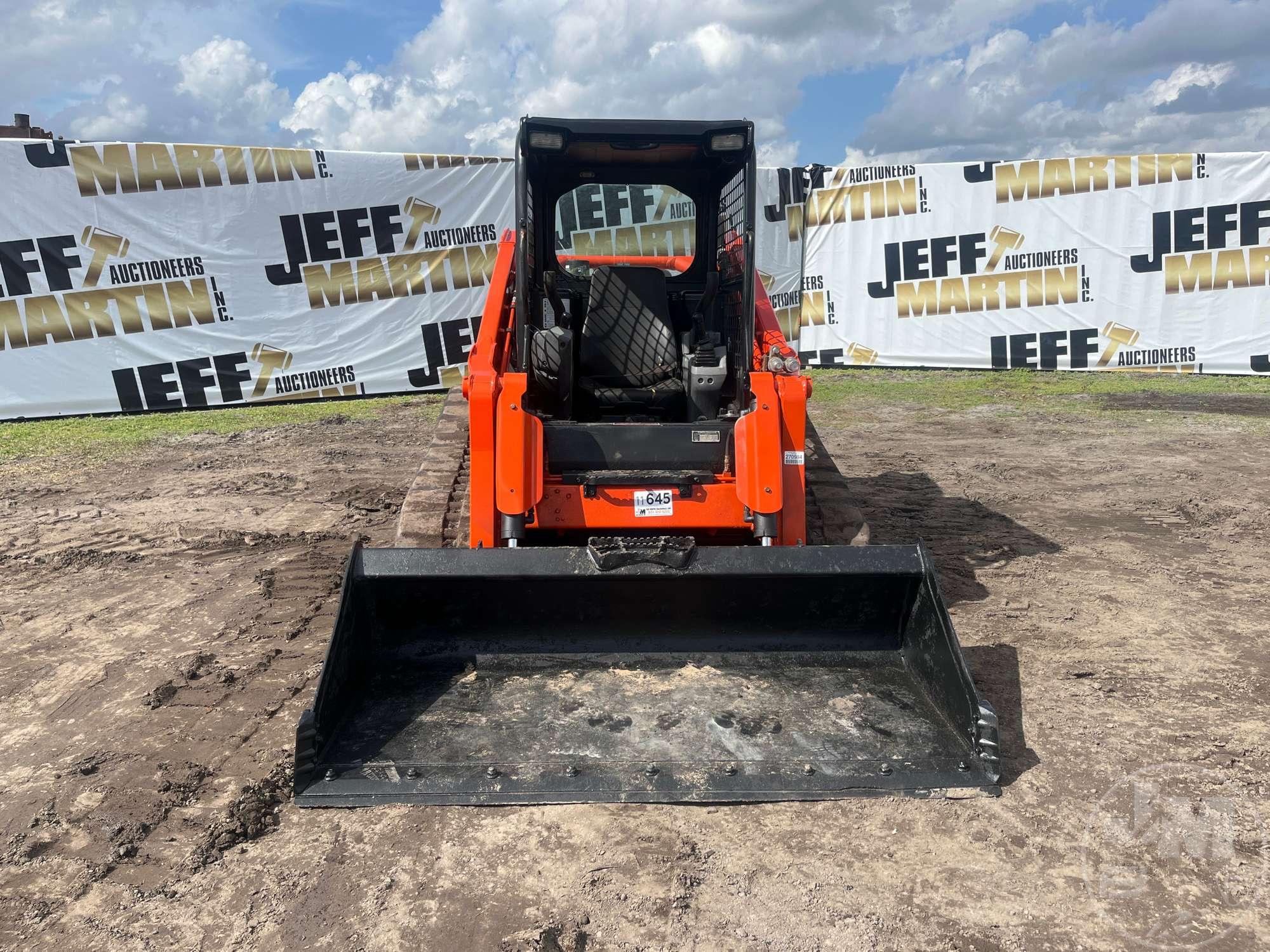 KUBOTA MODEL SVL 95-2S MULTI TERRAIN LOADER SN: 34880 CANOPY