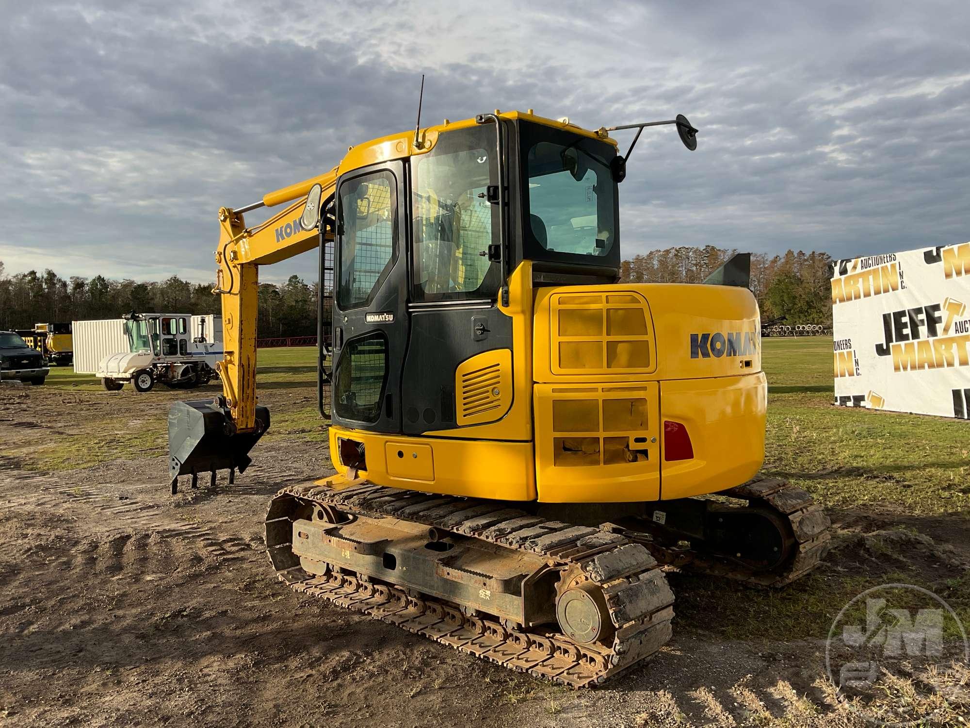 2018 KOMATSU PC78US-10 MINI EXCAVATOR SN: KMTPC258EJA034203