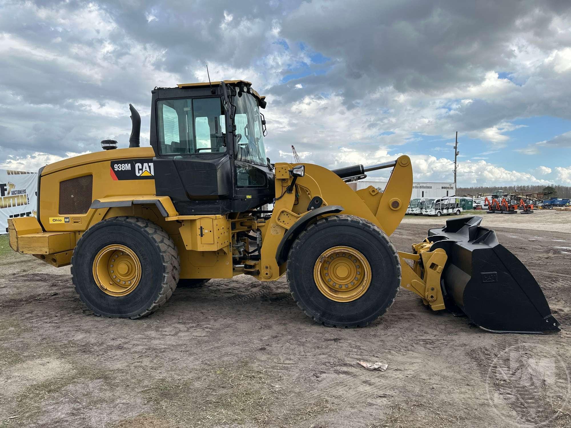 CATERPILLAR 938M WHEEL LOADER SN: CAT0938MHJ3R00548