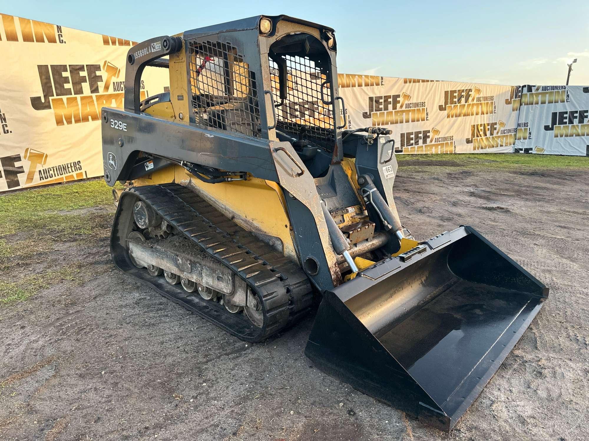 DEERE MODEL 329E MULTI TERRAIN LOADER SN: 266638 CANOPY