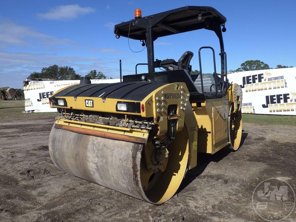 2019 CATERPILLAR CB13 TANDEM VIBRATORY ROLLER SN: CAT0CB13TPWP00214