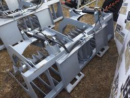 DUAL CYLINDER GRAPPLE BUCKET 70 INCHES