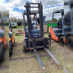 TOYOTA 8FDU25 CUSHION TIRE FORKLIFT SN: 31704