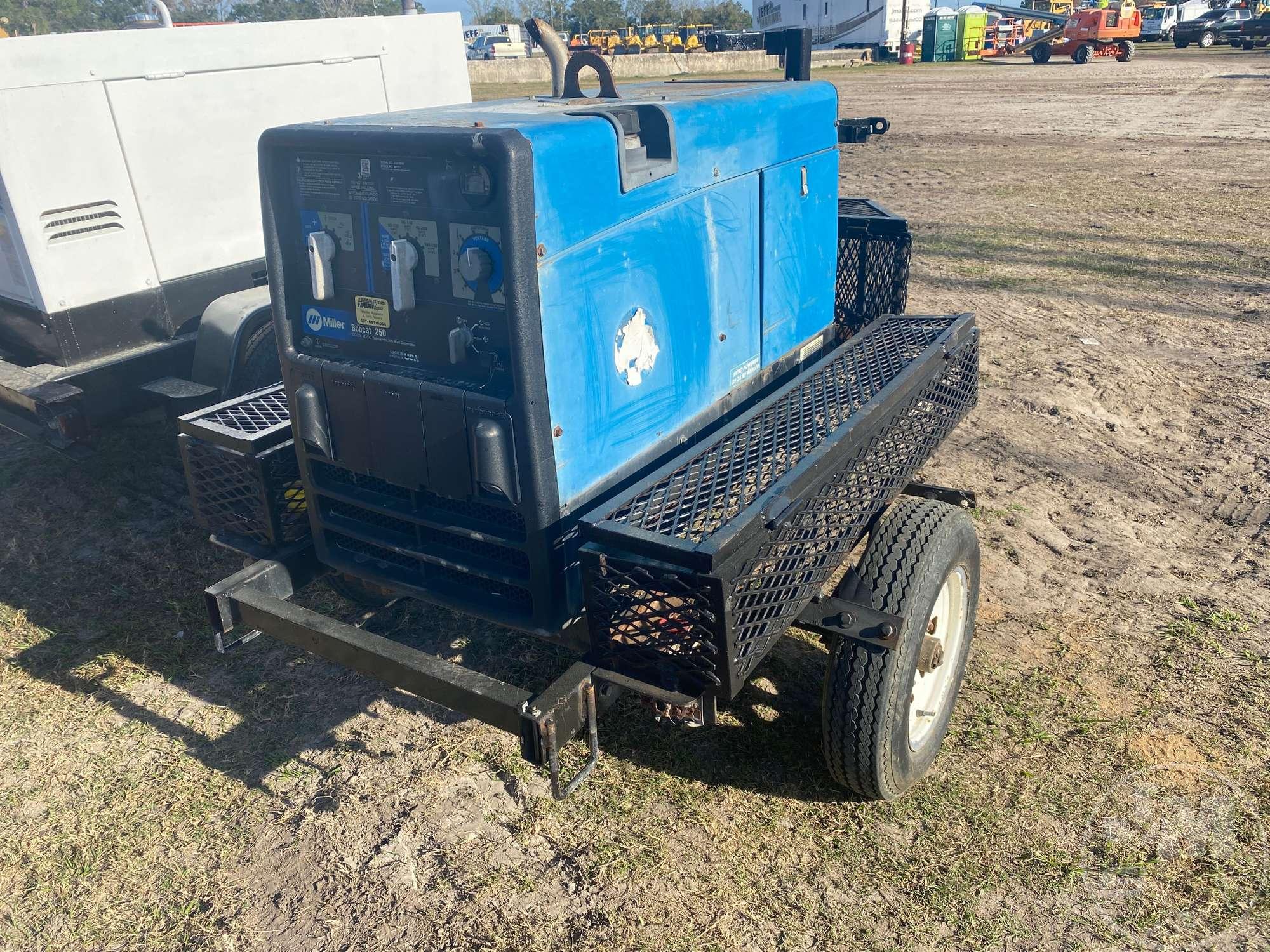 2008 MILLER BOBCAT 250 250 AMP PORTABLE WELDER SN: LG076890