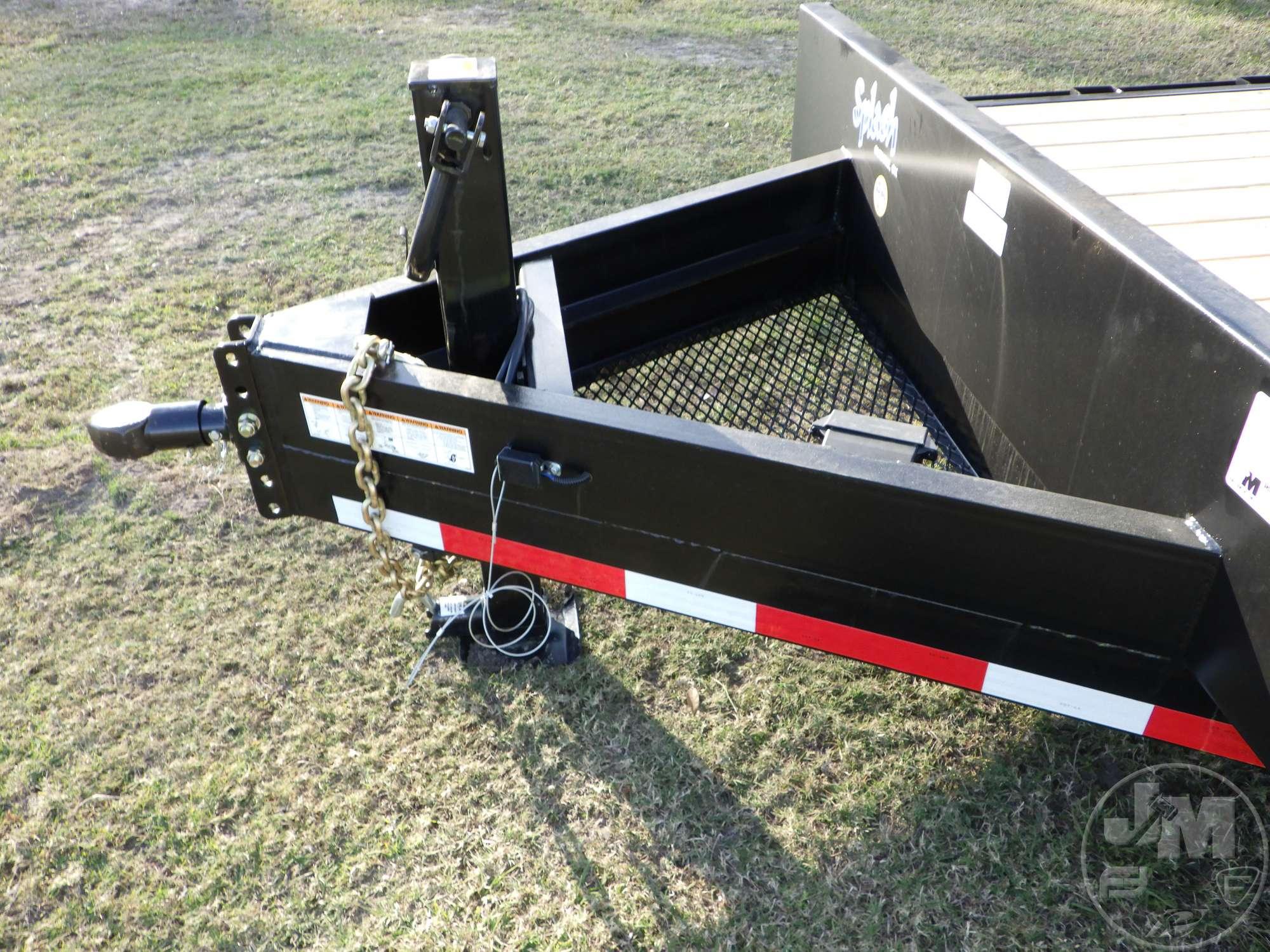 2022 SPLASH SALES TILT TRAILER 6'6"X20' VIN: 4S91T2727NG627037