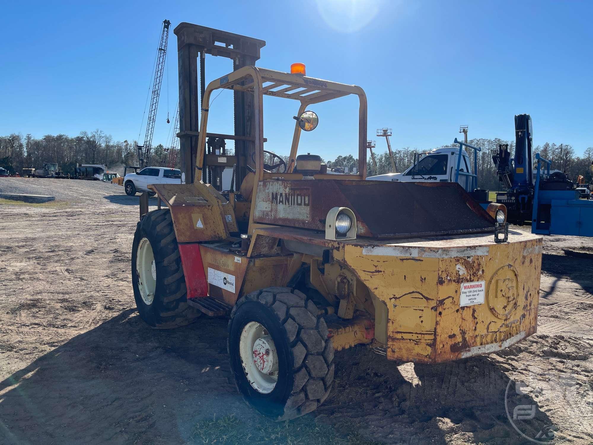 2001 MANITOU KD8000  ROUGH TERRAIN FORKLIFT SN: M44165018