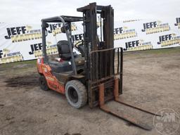 TOYOTA 8FDU25 CUSHION TIRE FORKLIFT SN: 8FDU25-60012