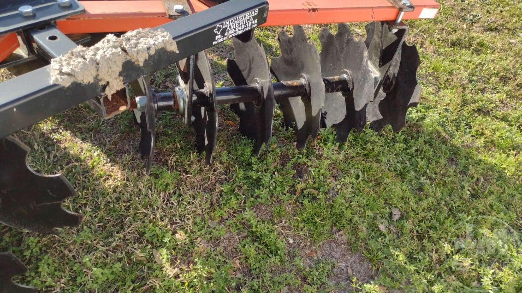 (UNUSED) INDUSTRIAS AMERICA R1824X DISC HARROW SN: R182420215548