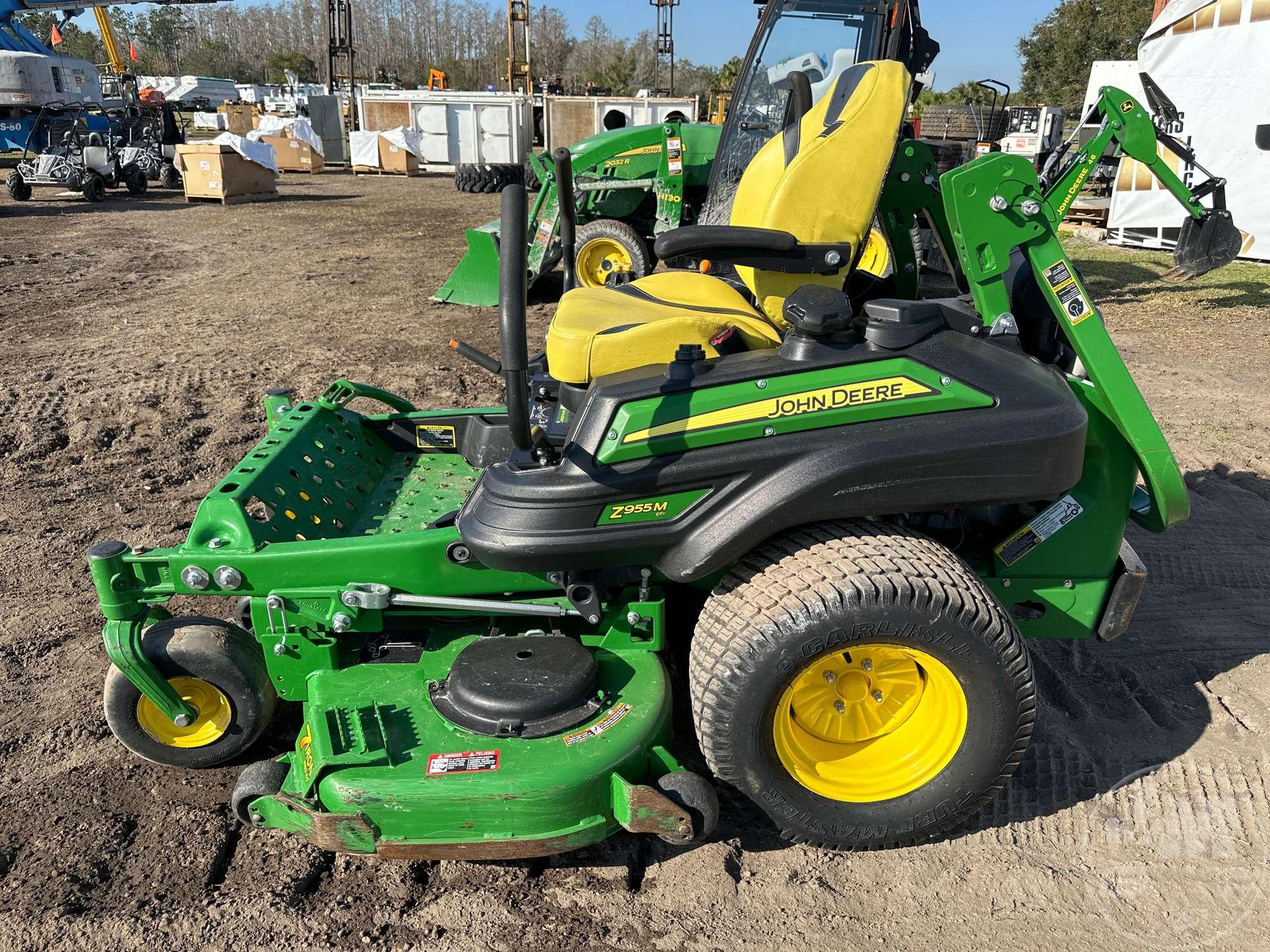 2020 JOHN DEERE Z955M ZERO TURN SN: 1TC955MCPLY080142