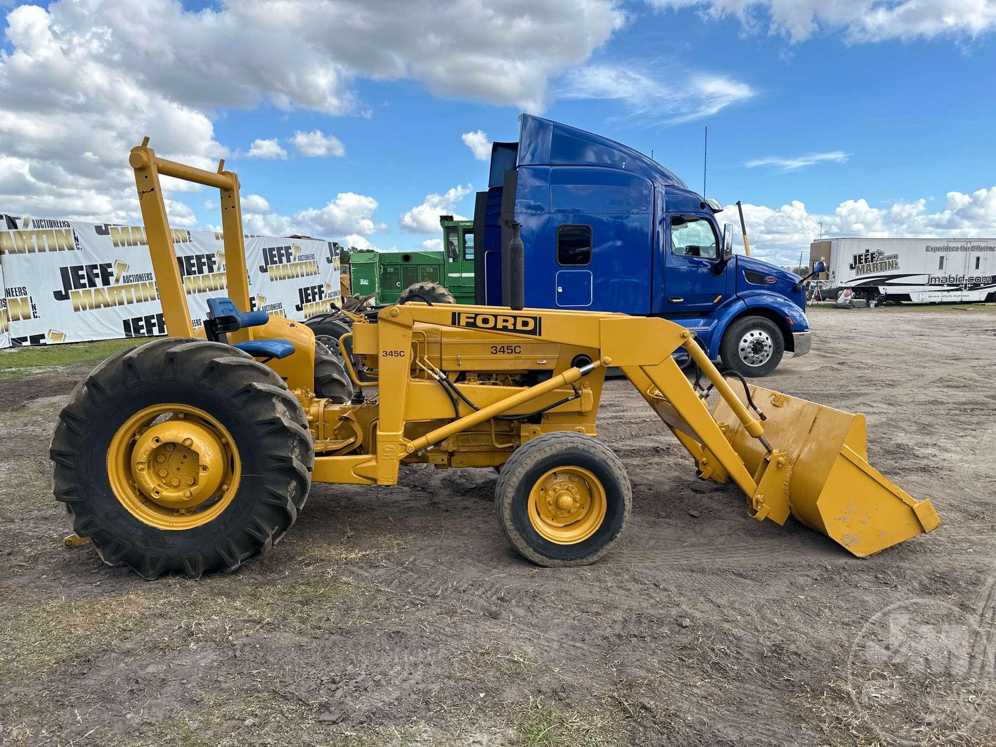 FORD 345 TRACTOR W/LOADER SN: A405930