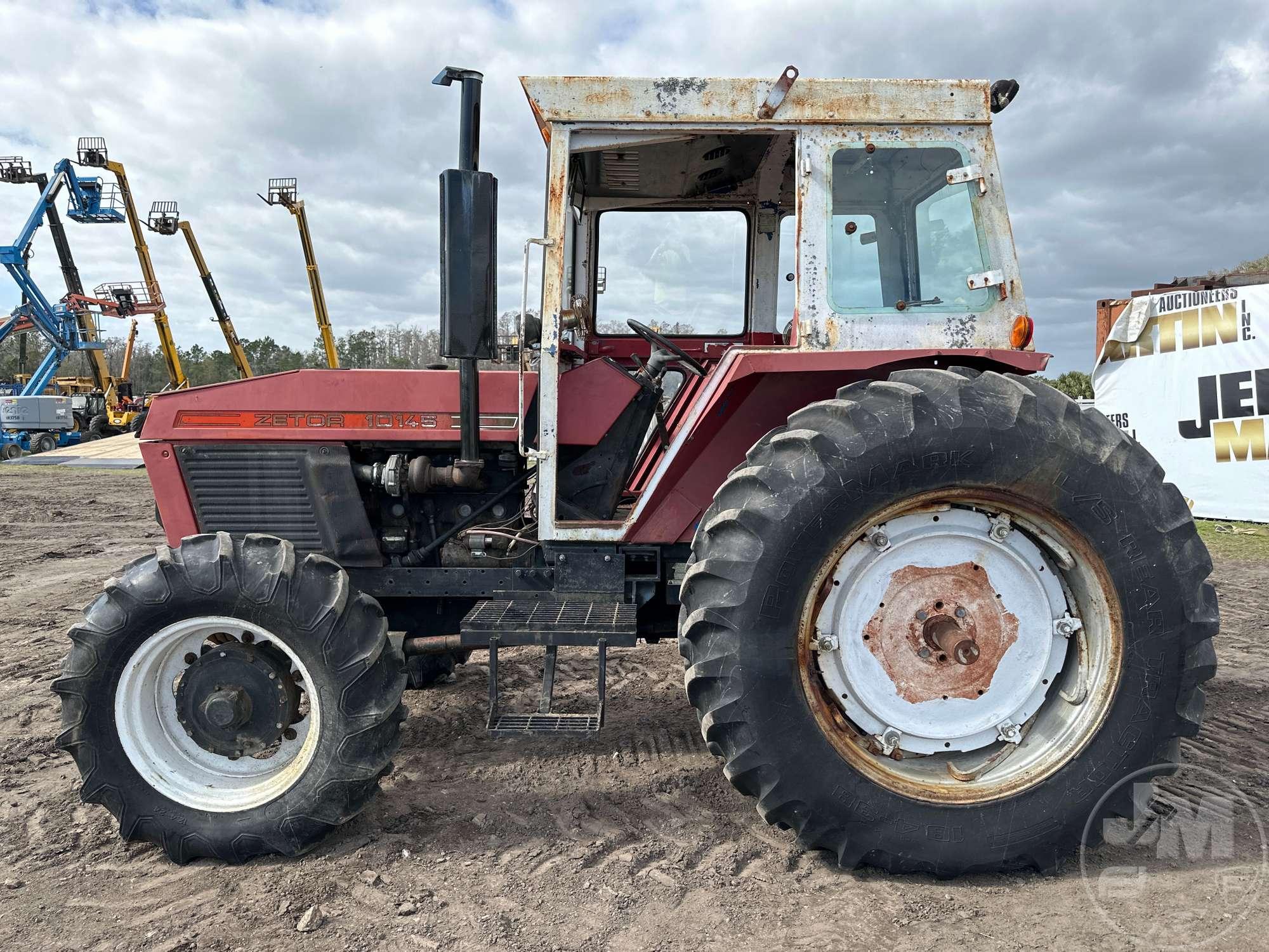 ZETOR 10145 4X4 TRACTOR SN: 101451098