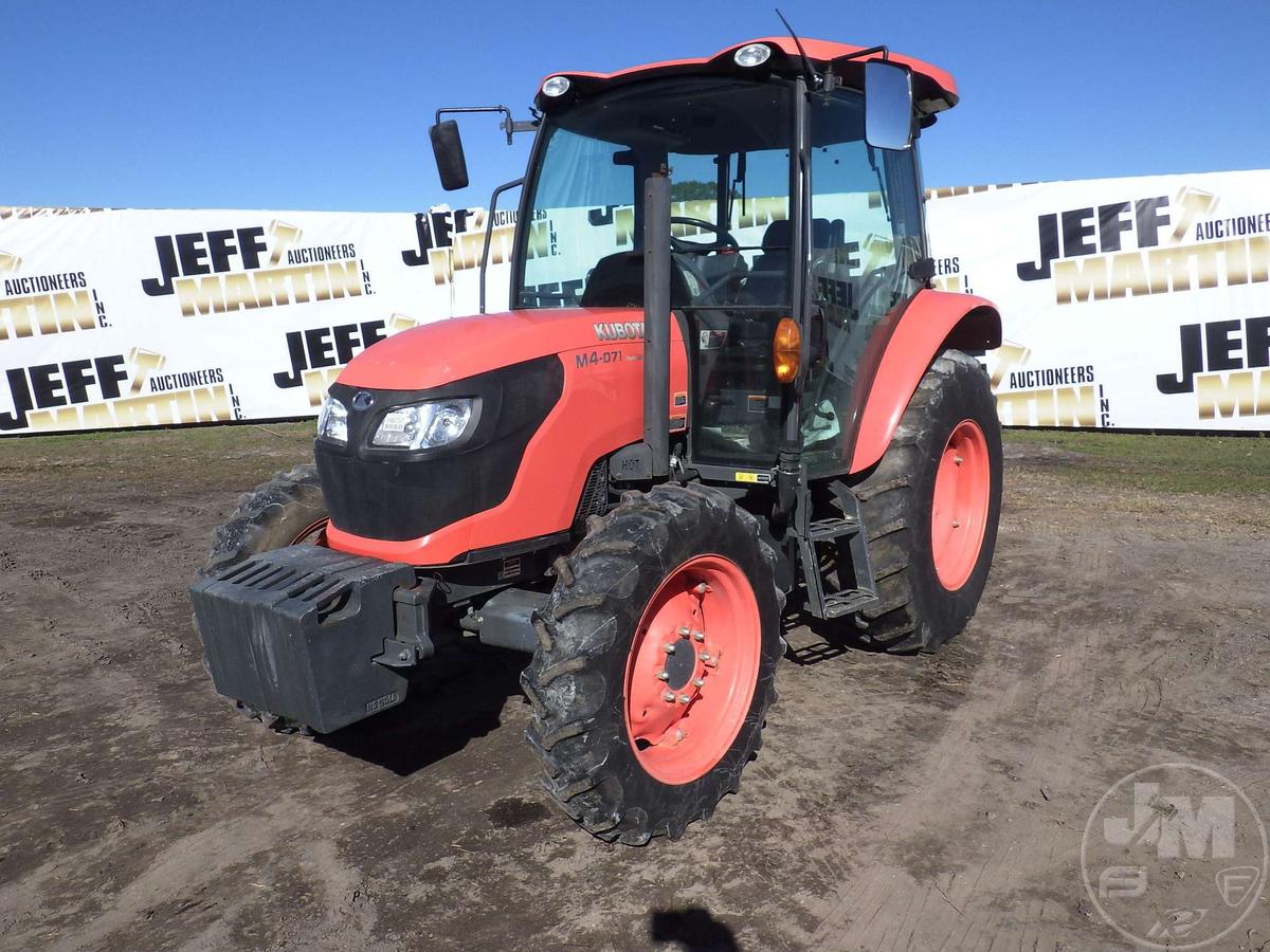 2021 KUBOTA M4-071 4X4 TRACTOR SN: KBUM3CDCJK8M11701