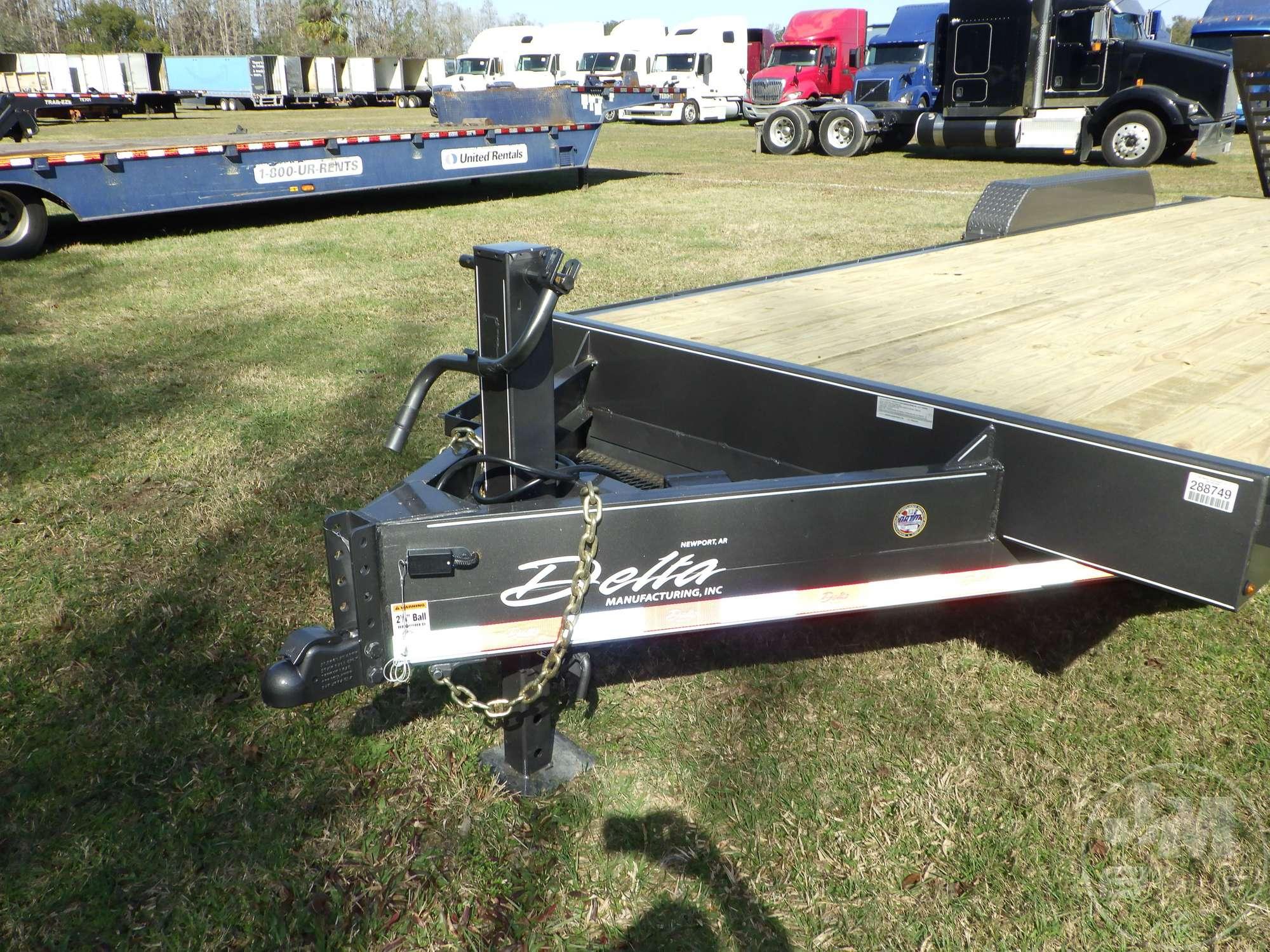 2023 DELTA EQUIPMENT TRAILER 7'X20' VIN: 4MWBU2228PN061156