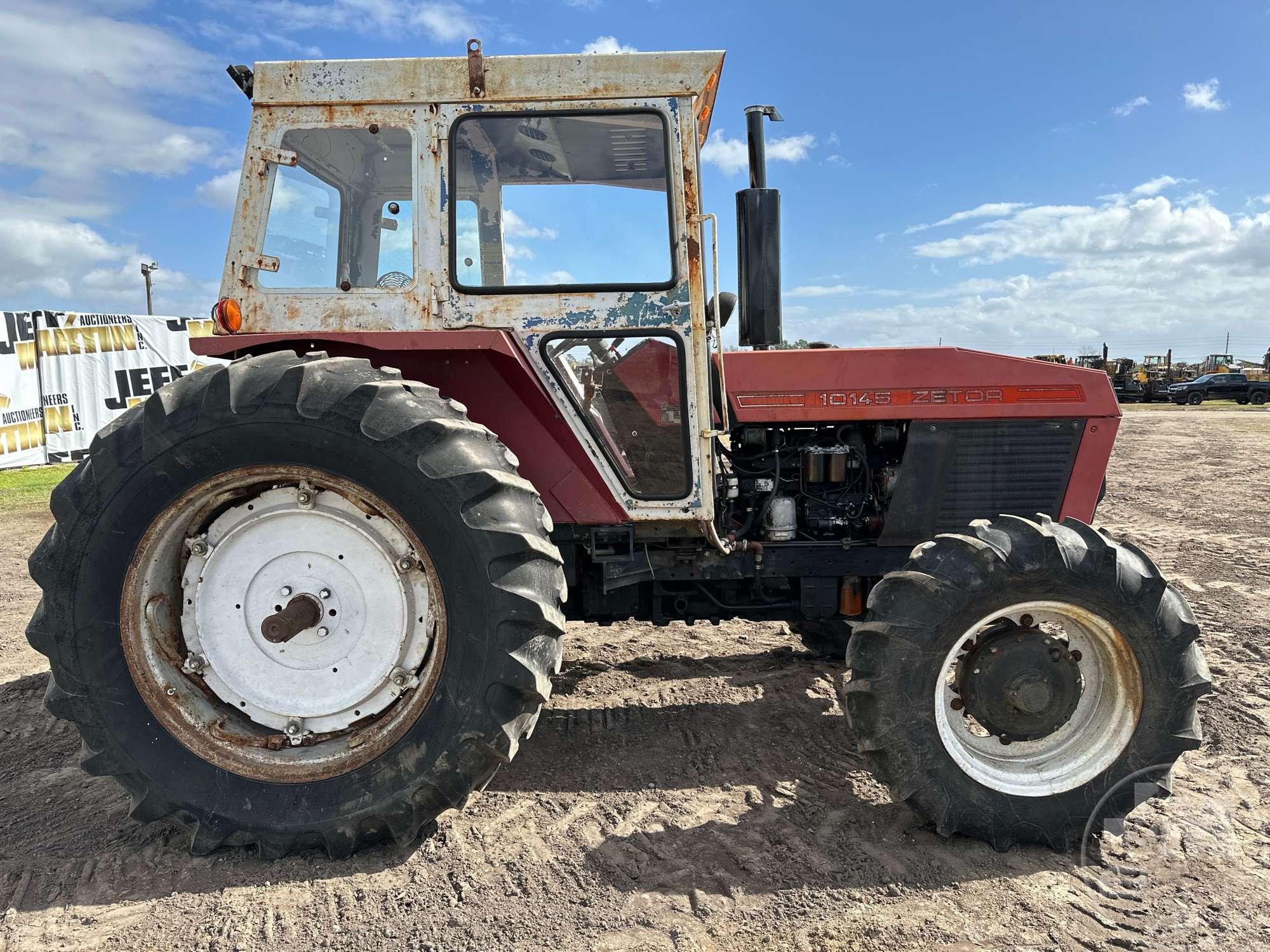 ZETOR 10145 4X4 TRACTOR SN: 101451098