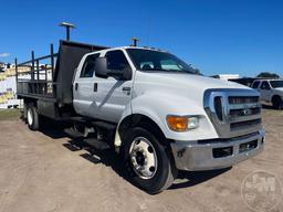 2012 FORD F-650 CREW CAB VIN: 3FRNW6HD7CV310918 S/A STAKE TRUCK