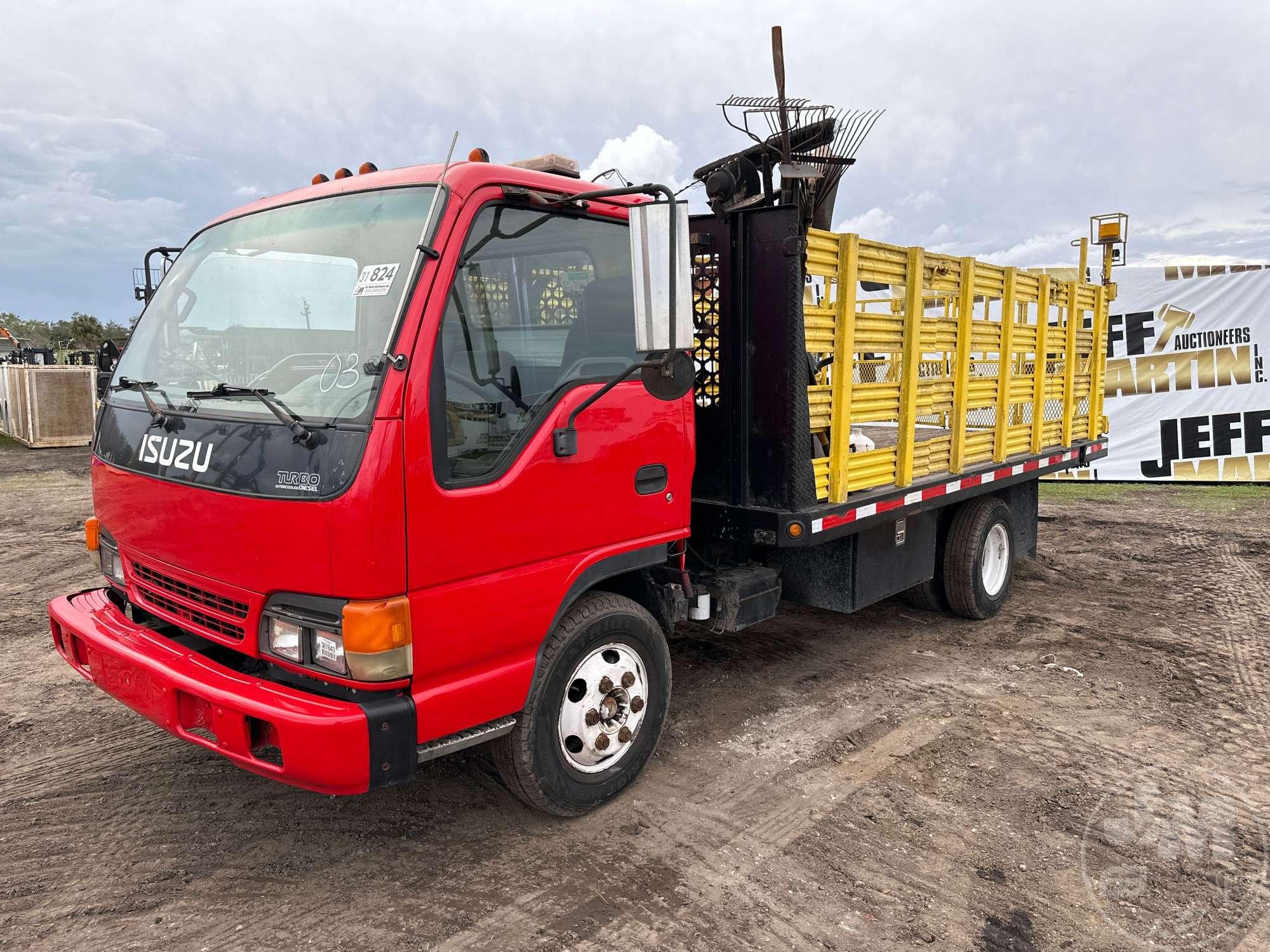 2003 ISUZU NPR/NPR-HD VIN: JALC4B14537001234 S/A STAKE TRUCK