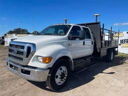 2012 FORD F-650 CREW CAB VIN: 3FRNW6HD7CV310918 S/A STAKE TRUCK