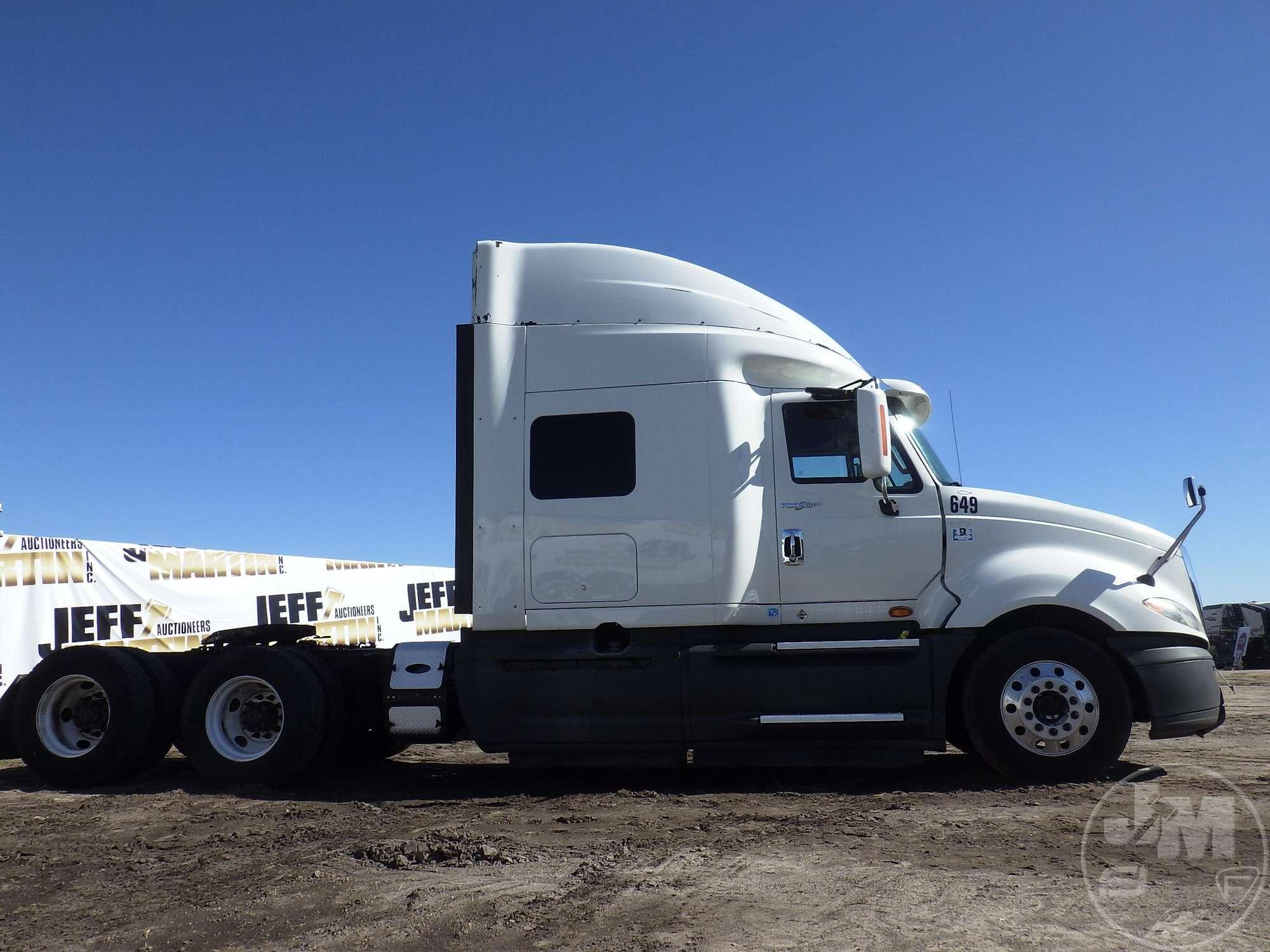 2014 INTERNATIONAL PROSTAR+ 122 TANDEM AXLE TRUCK TRACTOR VIN: 3HSDJAPR4EN790224