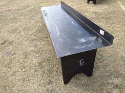 (UNUSED) KC 90”...... X 25”...... WORK BENCH, W/ BOTTOM SHELF