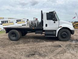 2002 INTERNATIONAL MA025 SINGLE AXLE REGULAR CAB FLATBED TRUCK VIN: 1HTMMAAM42H395112