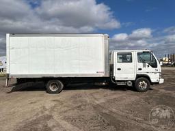 2007 ISUZU NPR CREW CAB VAN TRUCK SINGLE AXLE VIN: JALC4J16777016223