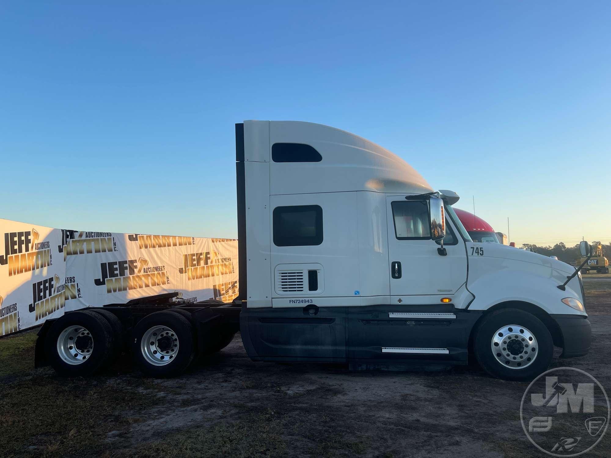 2015 INTERNATIONAL PROSTAR+ 122 TANDEM AXLE TRUCK TRACTOR VIN: 3HSDJAPR1FN724943