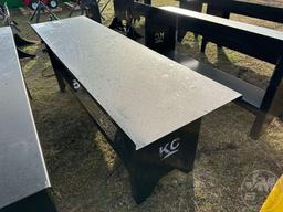 (UNUSED) KC 90"X25" WORK BENCH