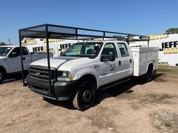 2003 FORD F-450 XL S/A UTILITY TRUCK VIN: 1FDXW46F13EA63868