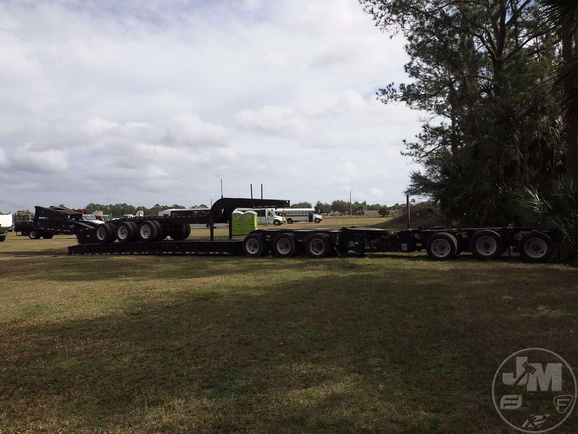 2012 TRAIL KING INDUSTRIES TK150 HYDRAULIC RGN LOWBOY TRAILER VIN: 1TKJ01431CM126100