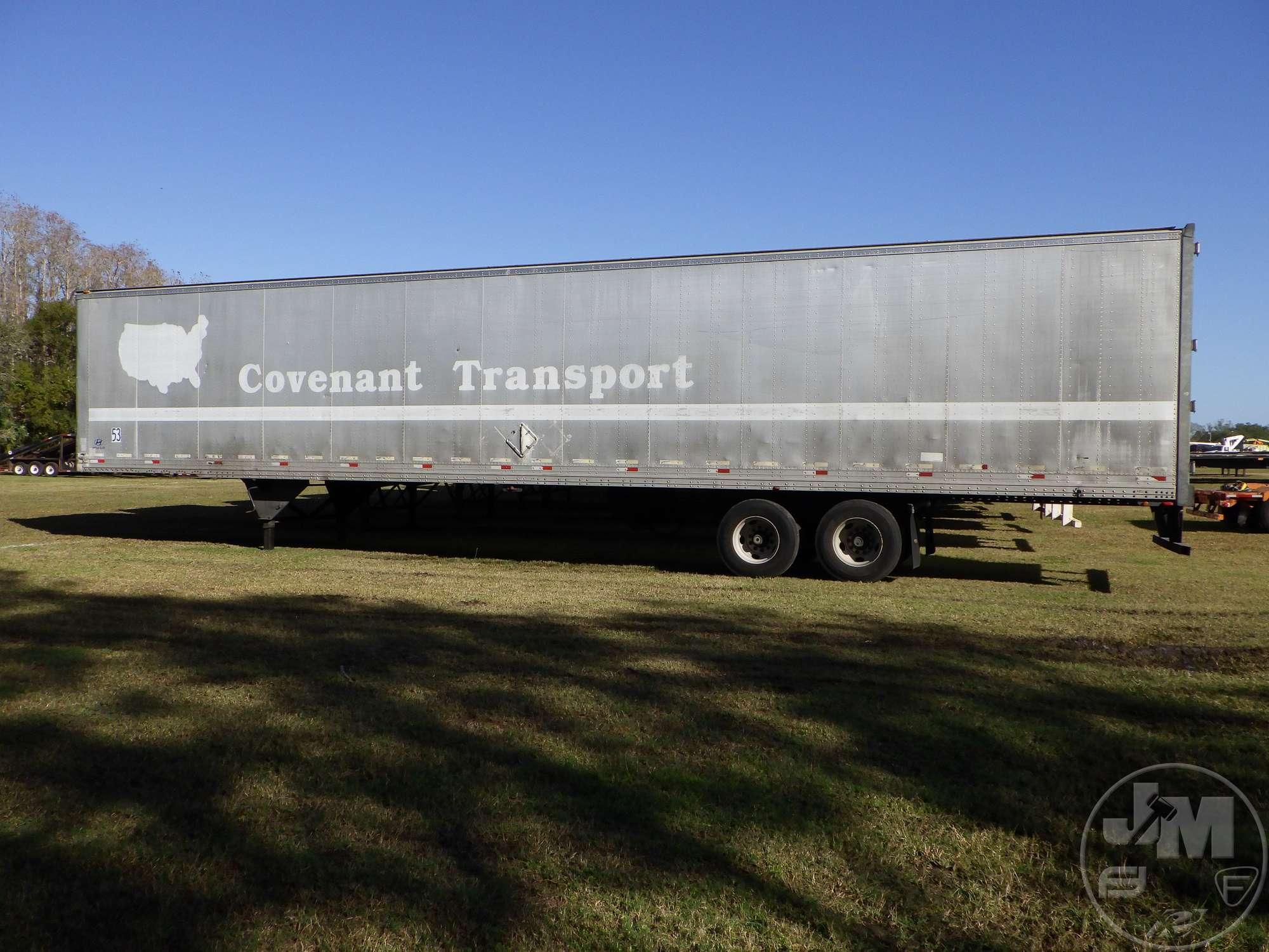 2004 HYUNDAI TRANSLEAD TRAILERS V12530152-AJS 53'X102" VAN TRAILER VIN: 3H3V532C64T098298