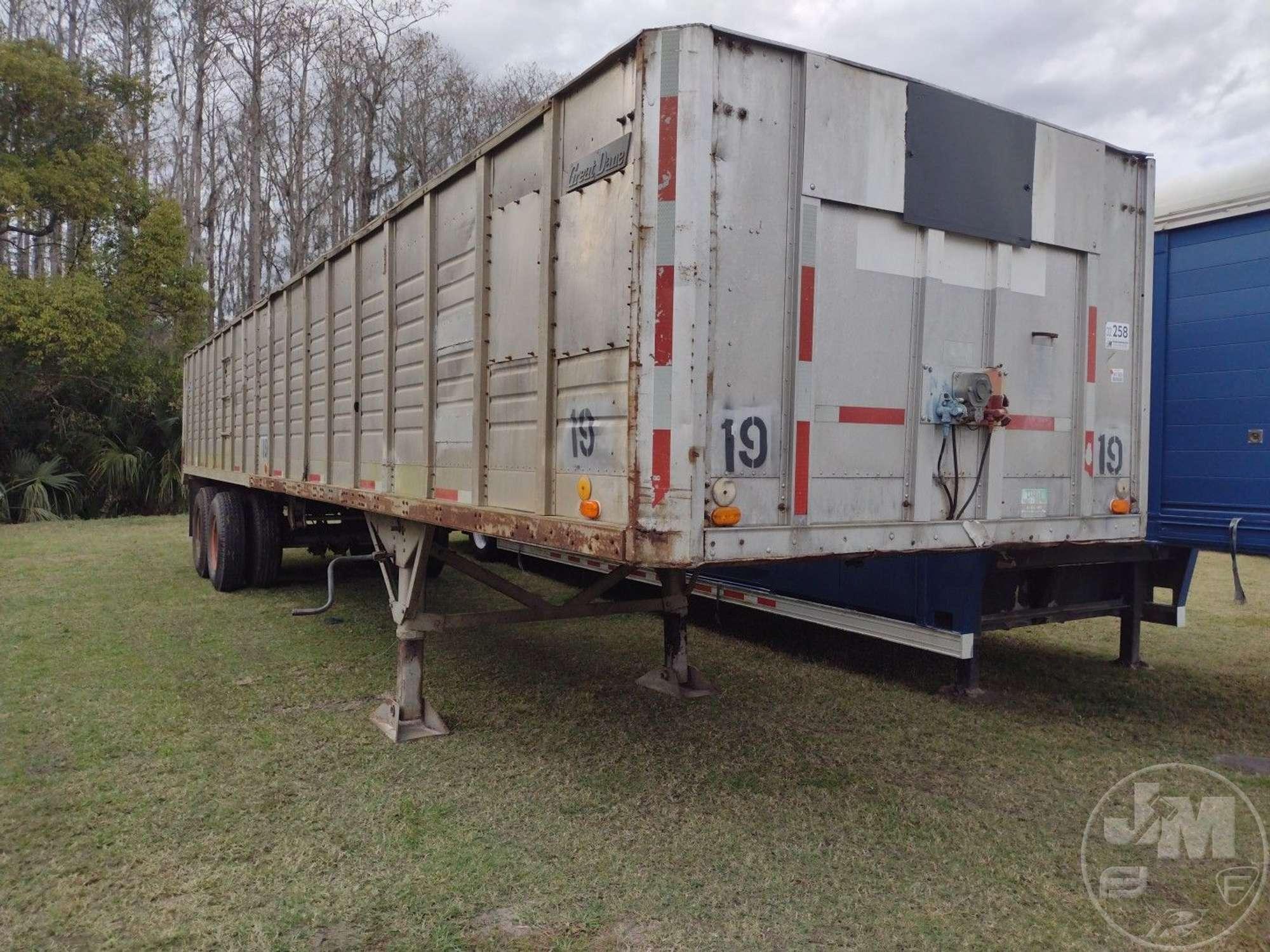 1974 GREAT DANE 48'X96" CHIP TRAILER VIN: 64033