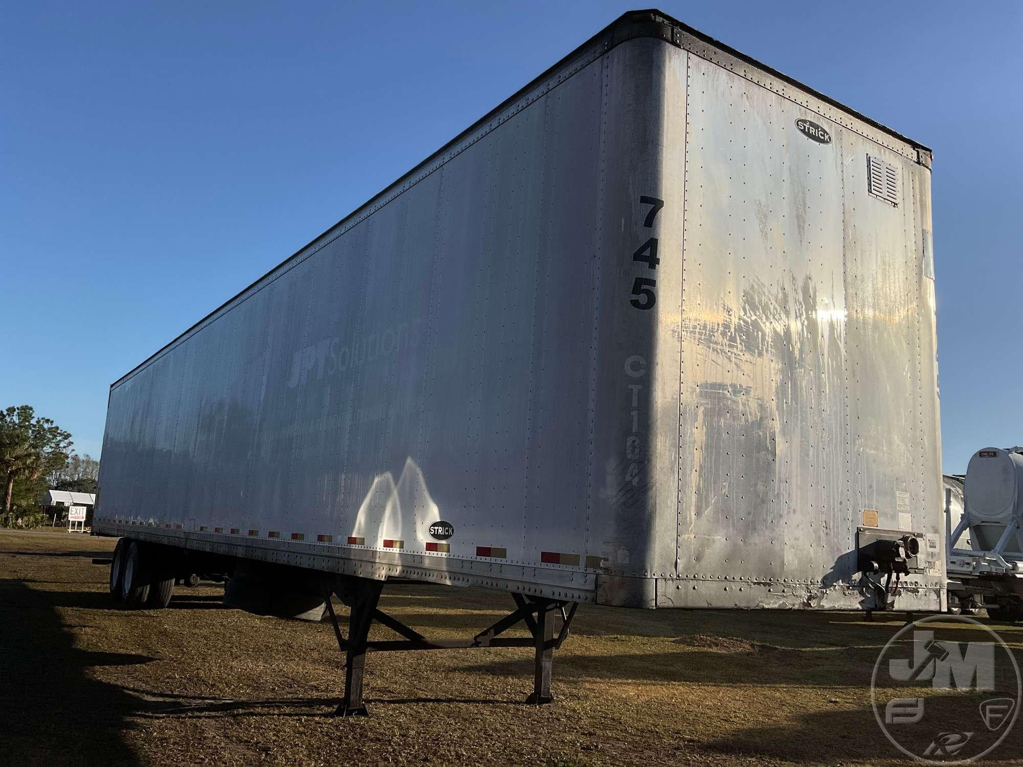 2005 STRICK COMMERCIAL TRAILER 53'X102" VAN TRAILER VIN: 1S12E95315E502103