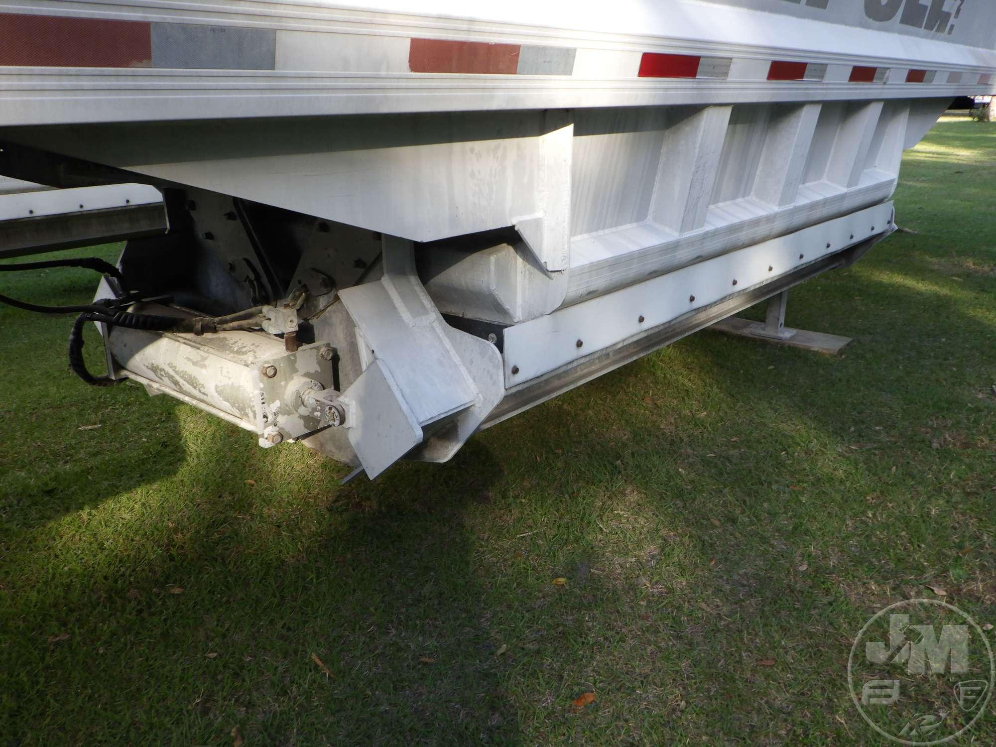 2005 TRAVIS BODY & TRAILER, INC. 40' ALUMINUM  BELLY DUMP TRAILER VIN: 48XEP392251003474