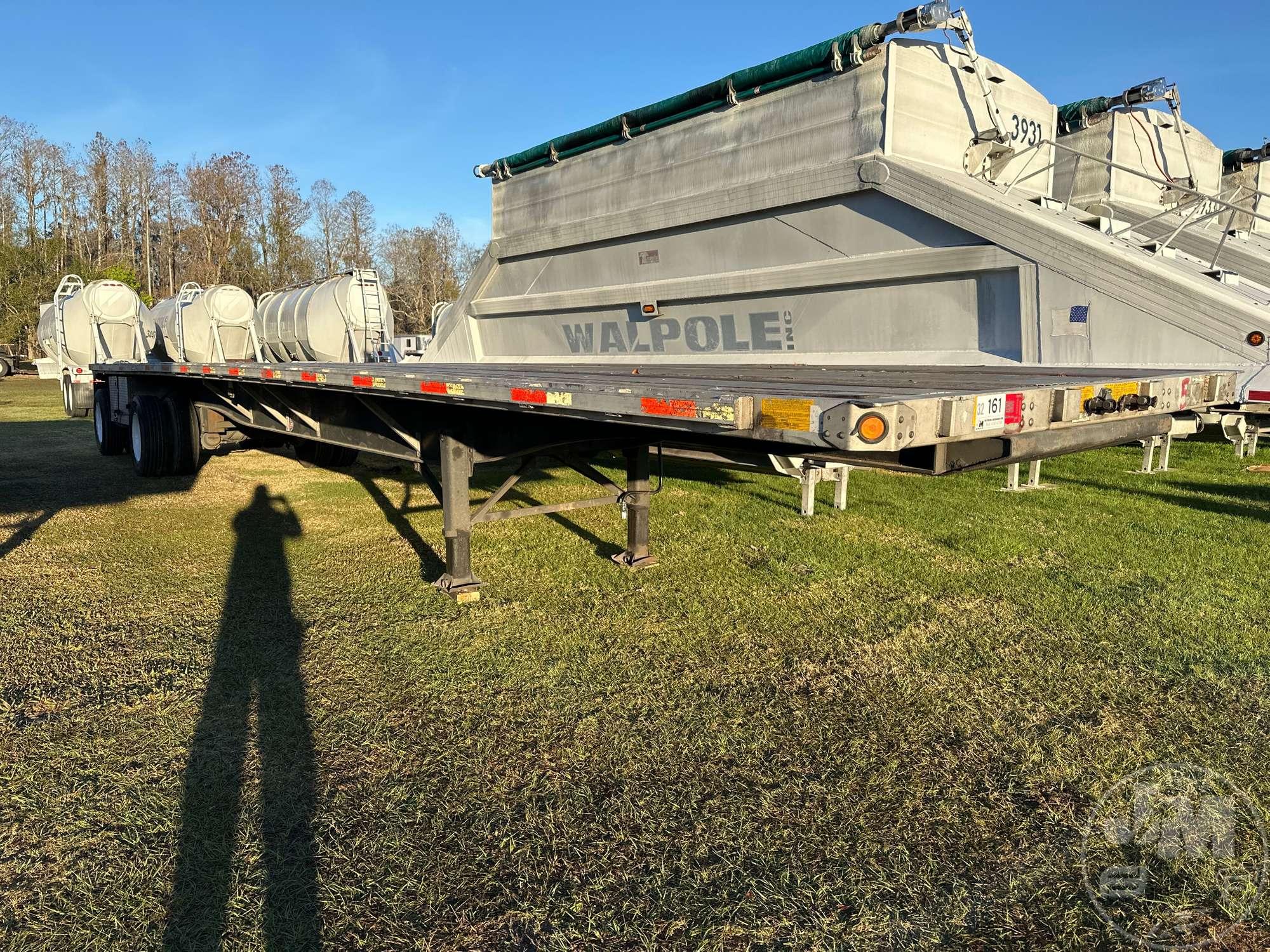 2006 UTILITY TRAILER MANUFACTURER FS2CHA 48'X102" COMBINATION FLATBED VIN: 1UYFS24846A763482