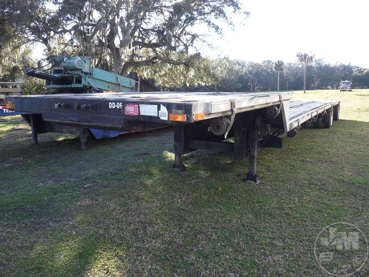 1998 TRANSCRAFT DTL-2000 SUPER-BEAM 48'X102" COMBINATION STEPDECK TRAILER VIN: 1TTE48204W1058271